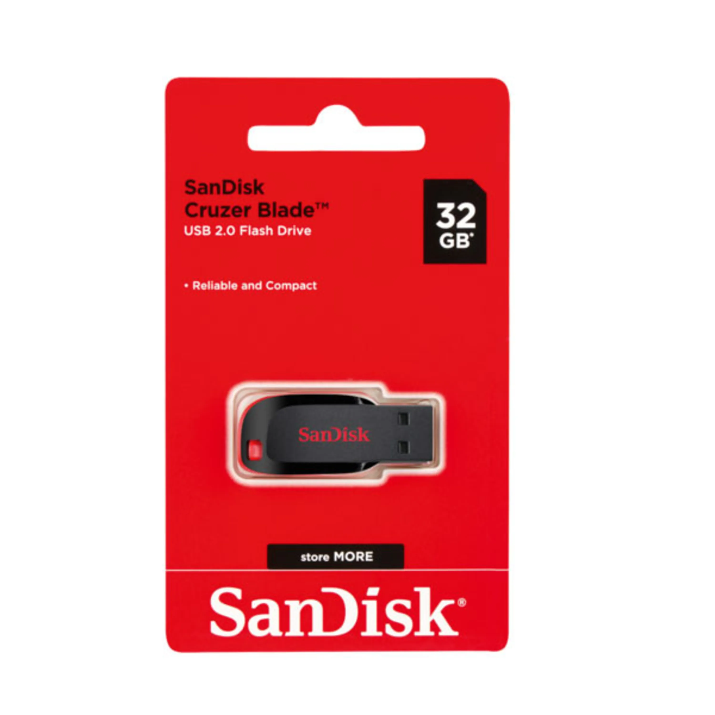 بهترین قیمت خرید فلش مموری سن دیسک 32 گیگ cruzer blade