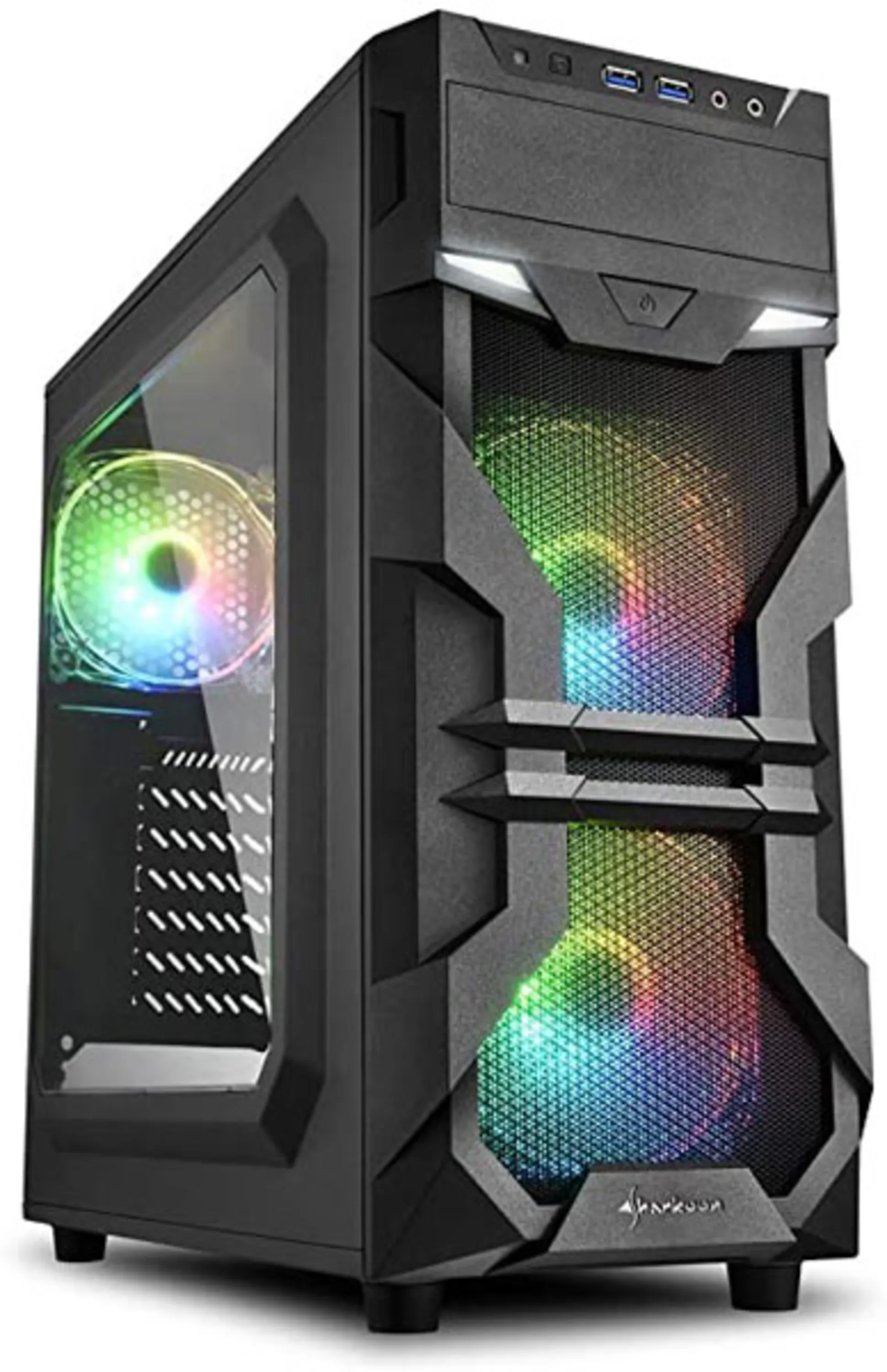بهترین قیمت خرید کیس شارکن case sharkoon vg7-w rgb