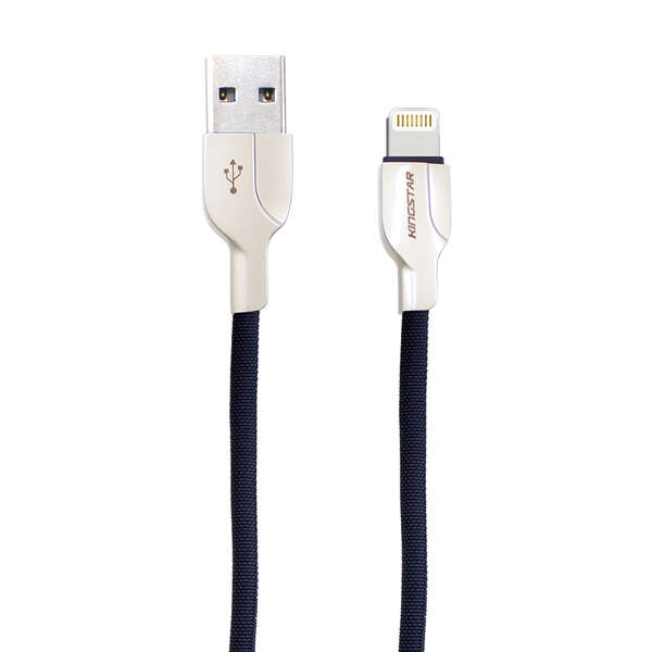 کابل شارژ iphone کینگ استار 1 متری مدل k37i