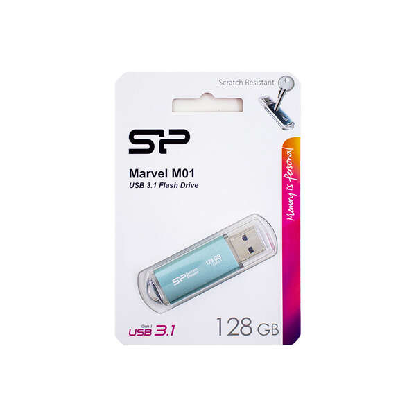 فلش مموری 128 گیگابایت سیلیکون پاور مدل M01