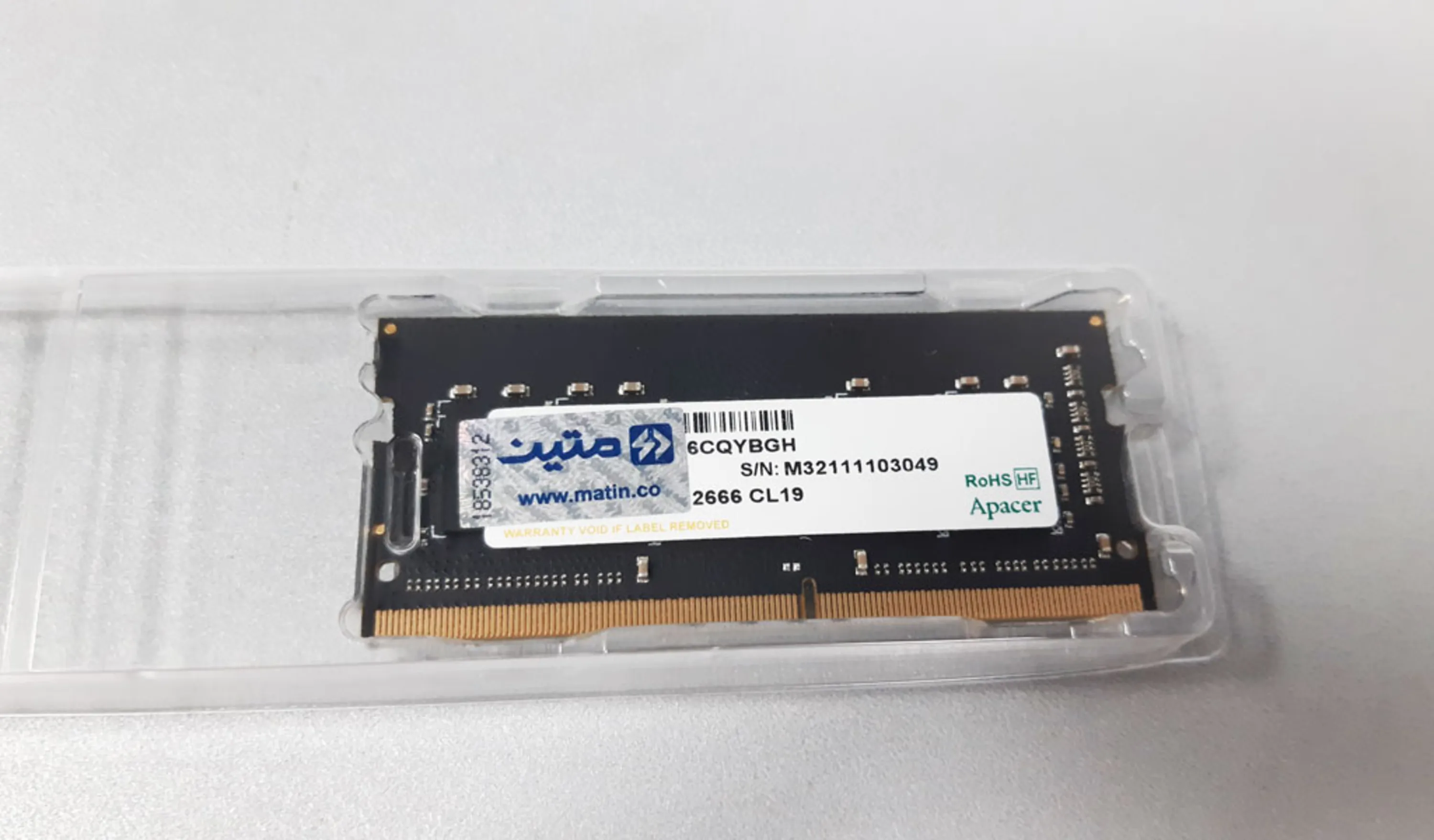 بهترین قیمت خرید رم اپیسر 8 گیگ لپ تاپی 2666 8g