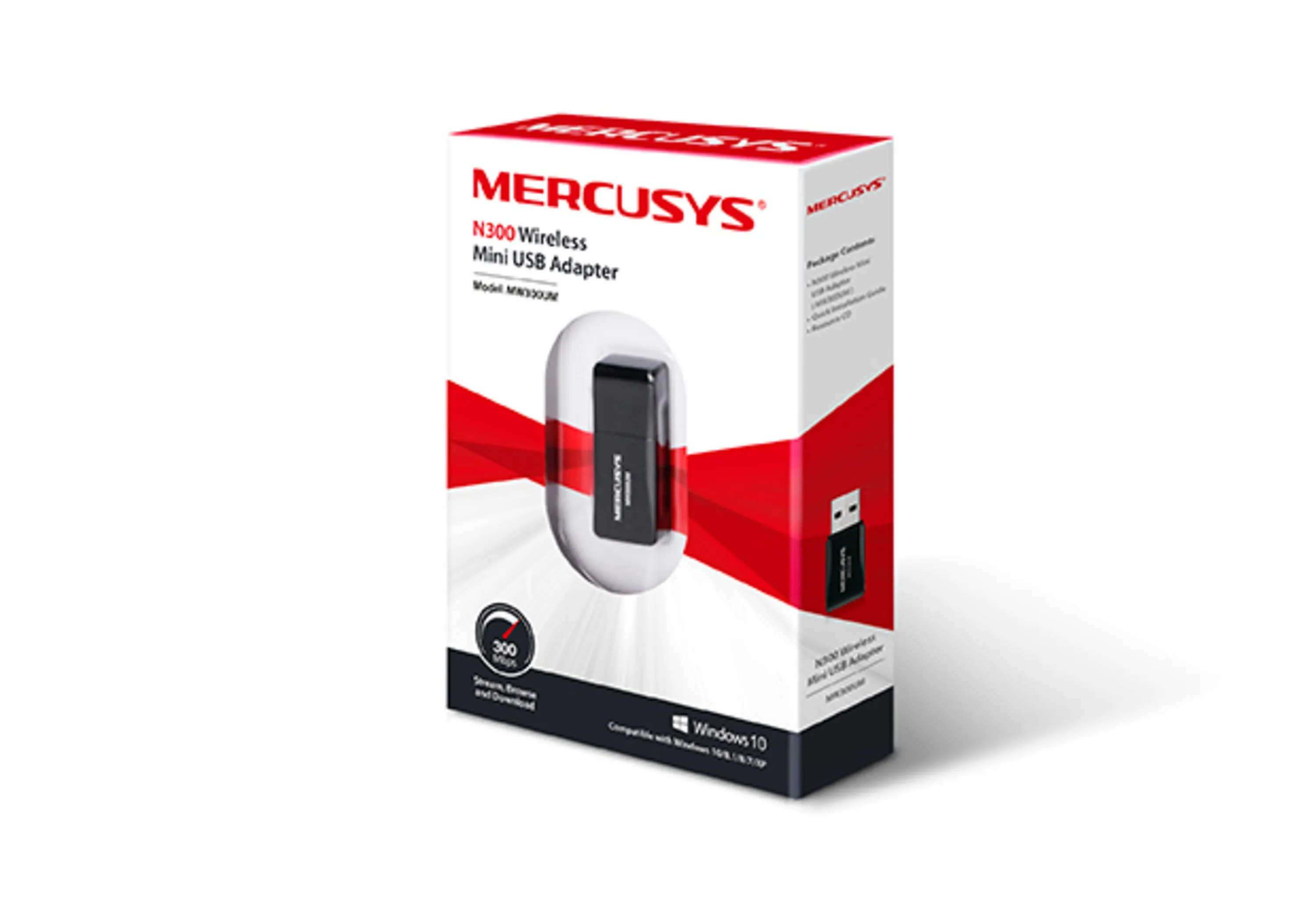 بهترین قیمت خرید کارت شبکه وایرلس mercusys mw300um