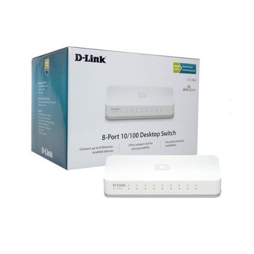 هاب شبکه 8 پورت D-LINK مدل 1008A