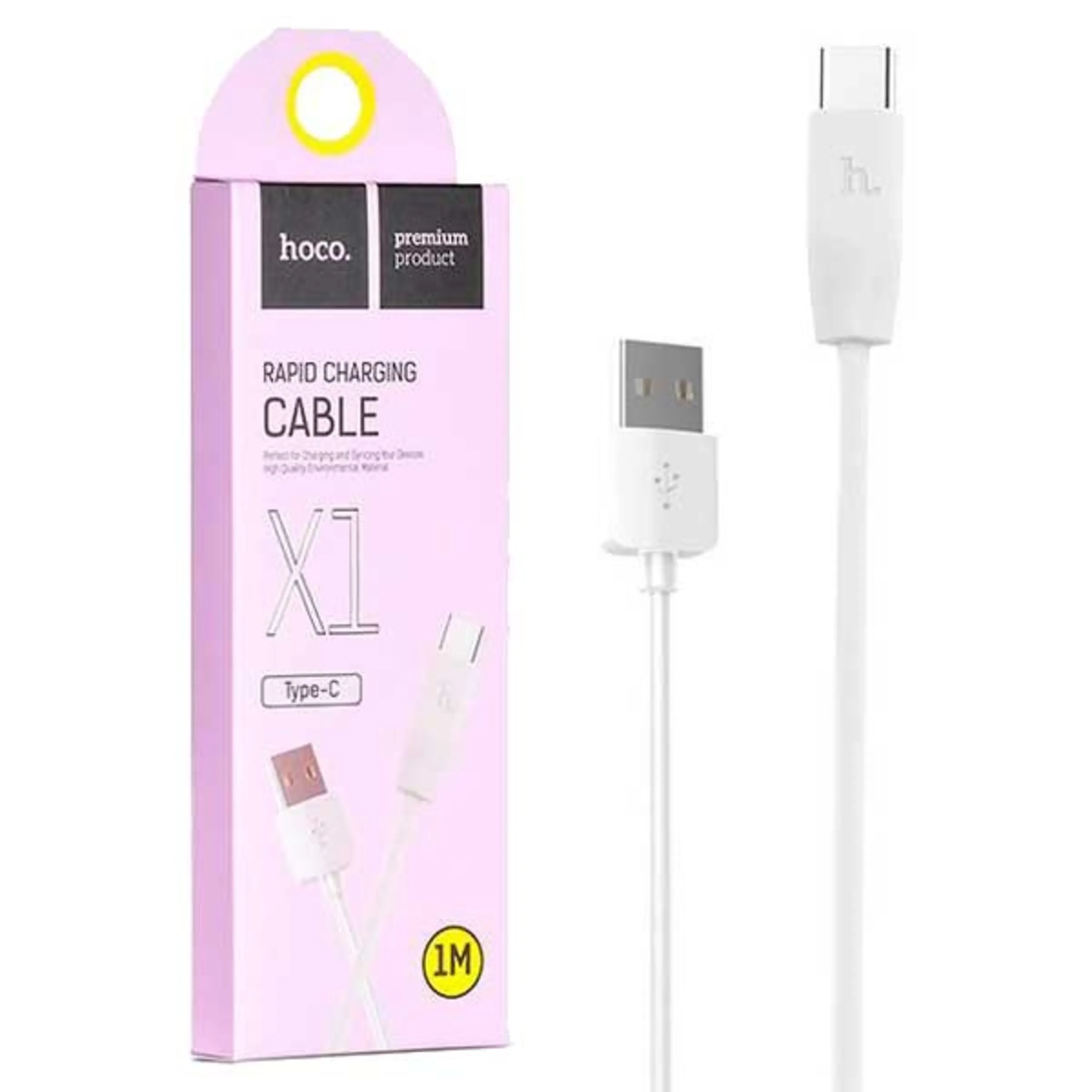 بهترین قیمت خرید کابل شارژ تایپ سی هوکو cable charge hoco