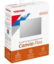 هارد اکسترنال توشیبا مدل Canvio Flex ظرفیت 1 ترابایت – نمای روبرو
