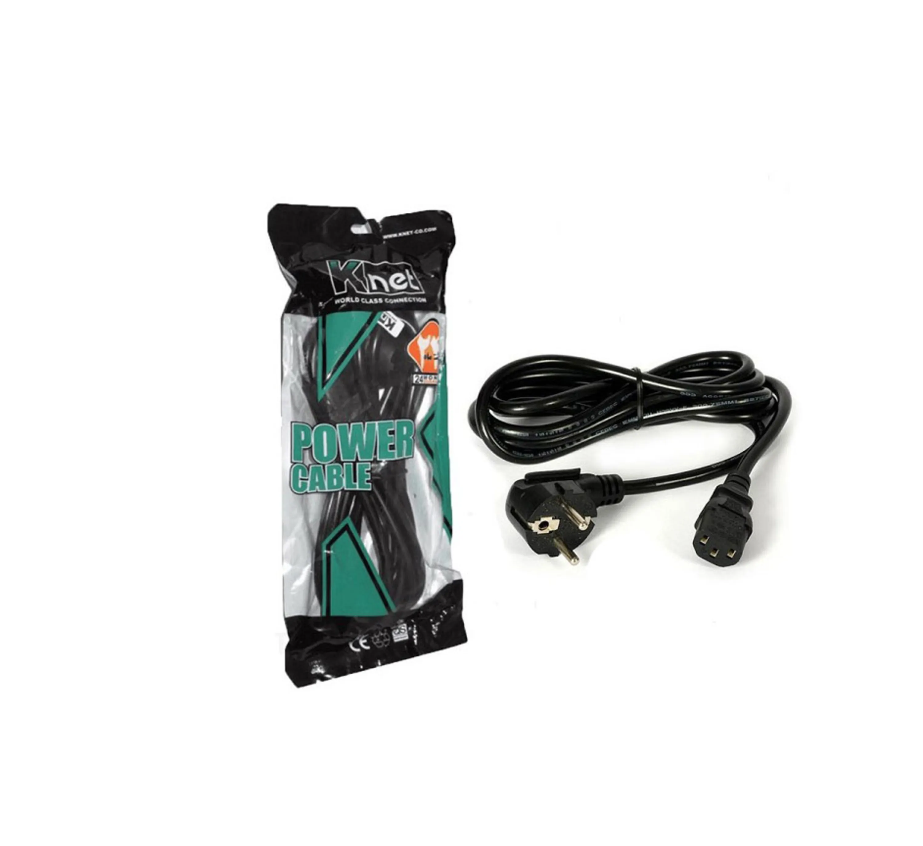 بهترین قیمت خرید کابل برق کیس Pc power cord knet