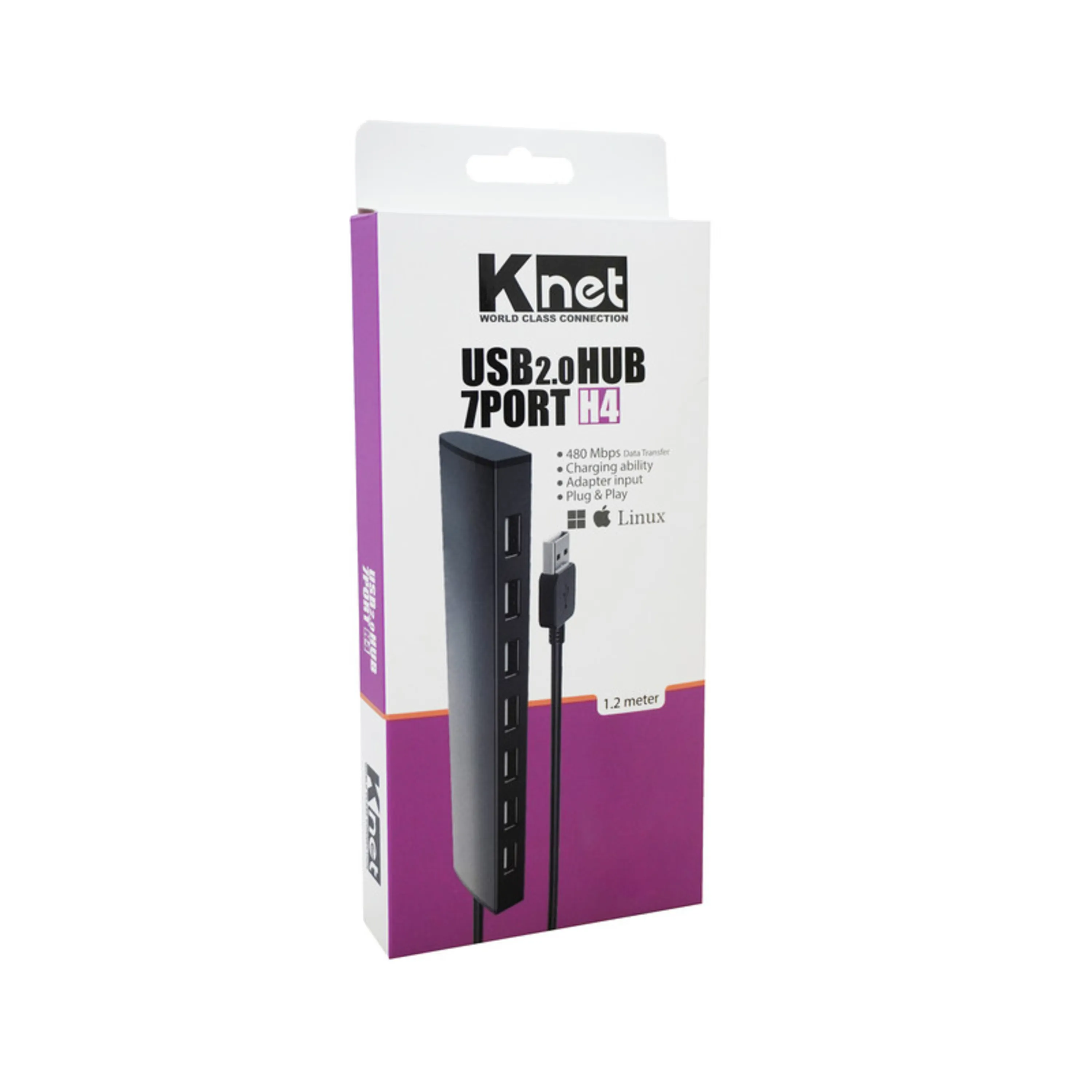 بهترین قیمت خرید هاب یو اس بی hub usb knet h4