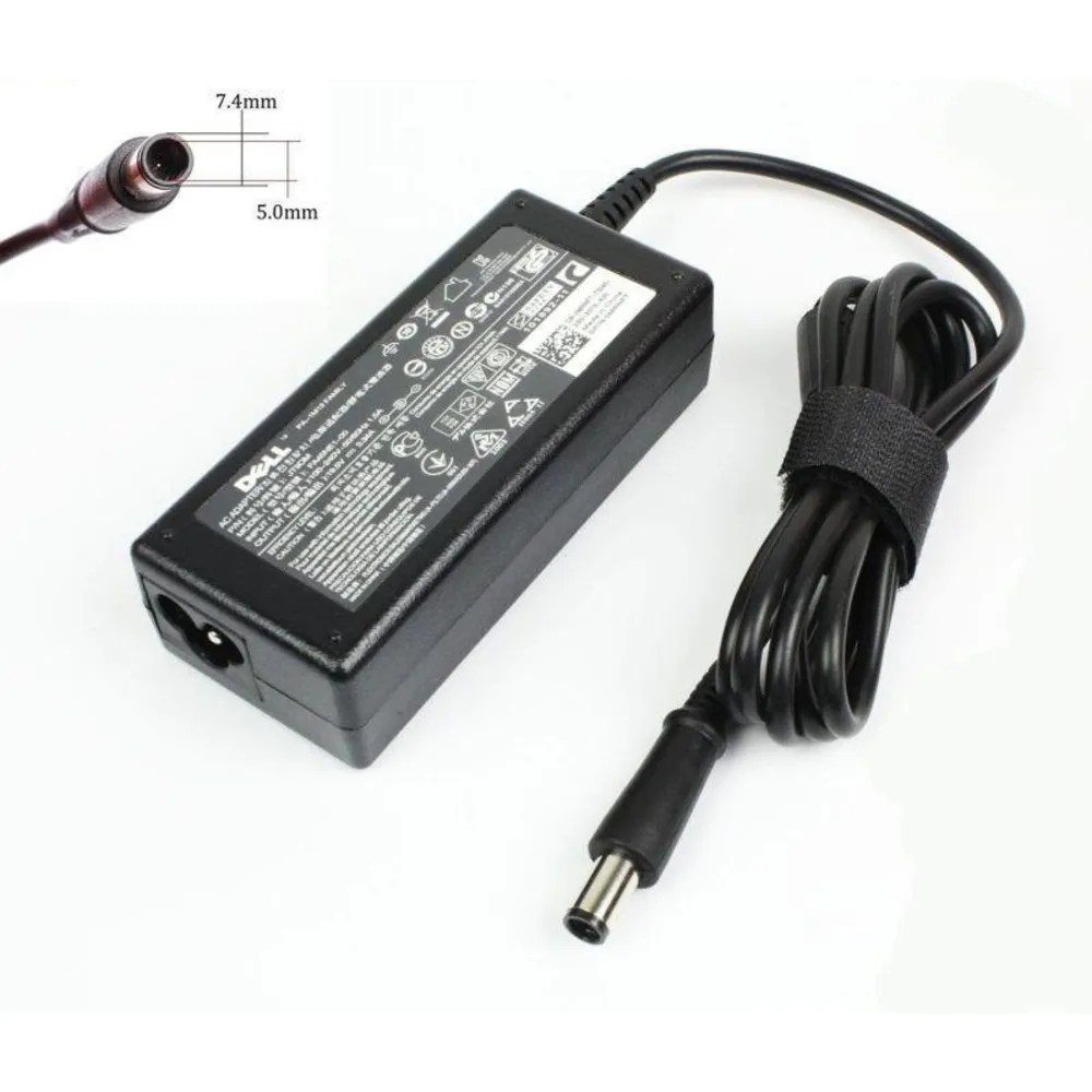 شارژر لپ تاپ دل 90 وات 19.5V 4.62A با کانکتور 7.4×5.0 میلی متر
