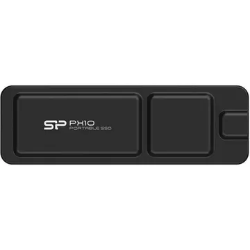 نمای جلویی هارد اکسترنال SSD سیلیکون پاور مدل PX10 ظرفیت 1 ترابایت