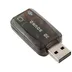کارت صدای اکسترنال USB برای لپ تاپ و سیستم با طراحی جمع و جور
