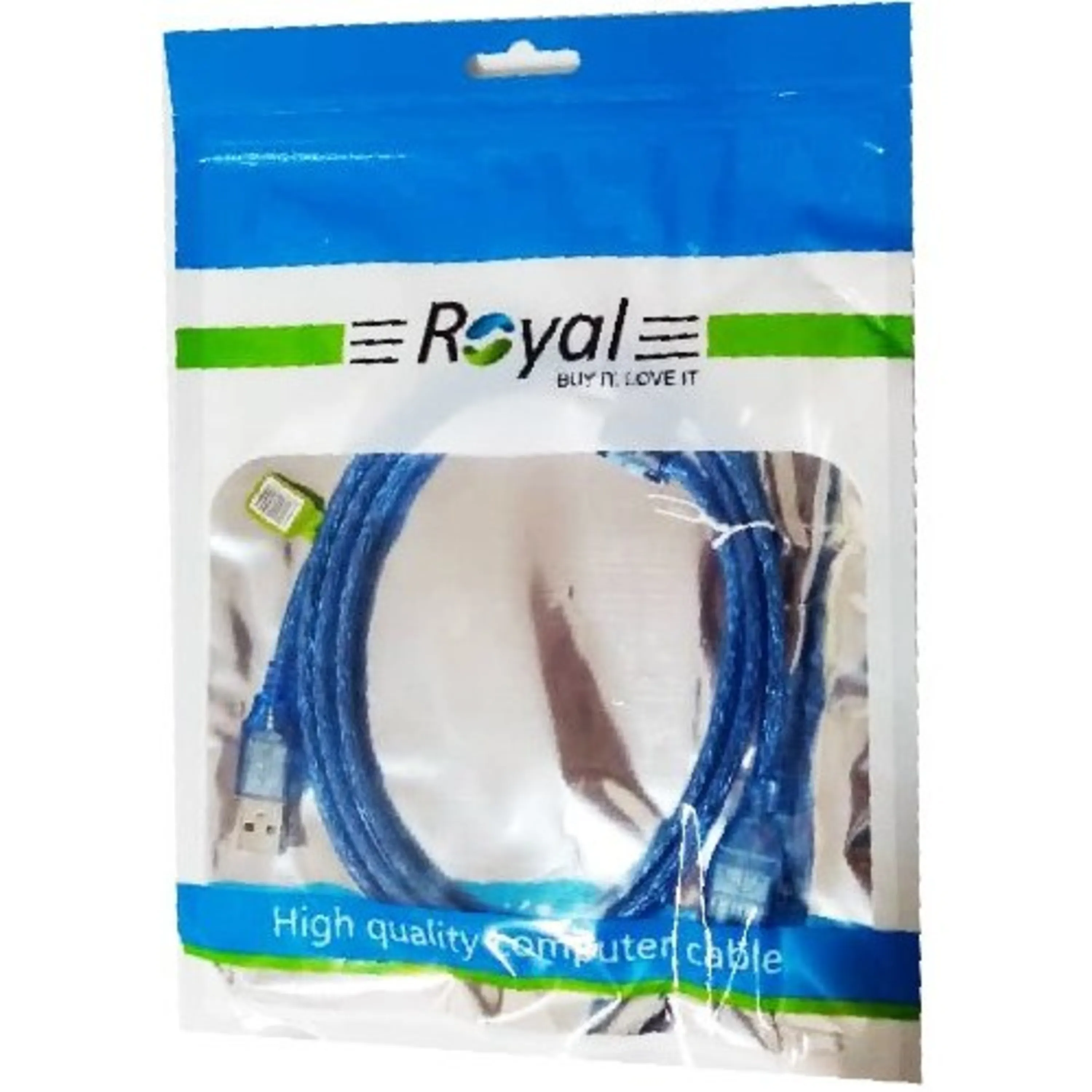 کابل افزایش USB 1.5 متری مارک رویال متصل به لپ تاپ برای اتصال دستگاه های مختلف مانند موس و کیبورد