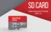 نمای نزدیک کارت حافظه microSD SanDisk Ultra A1