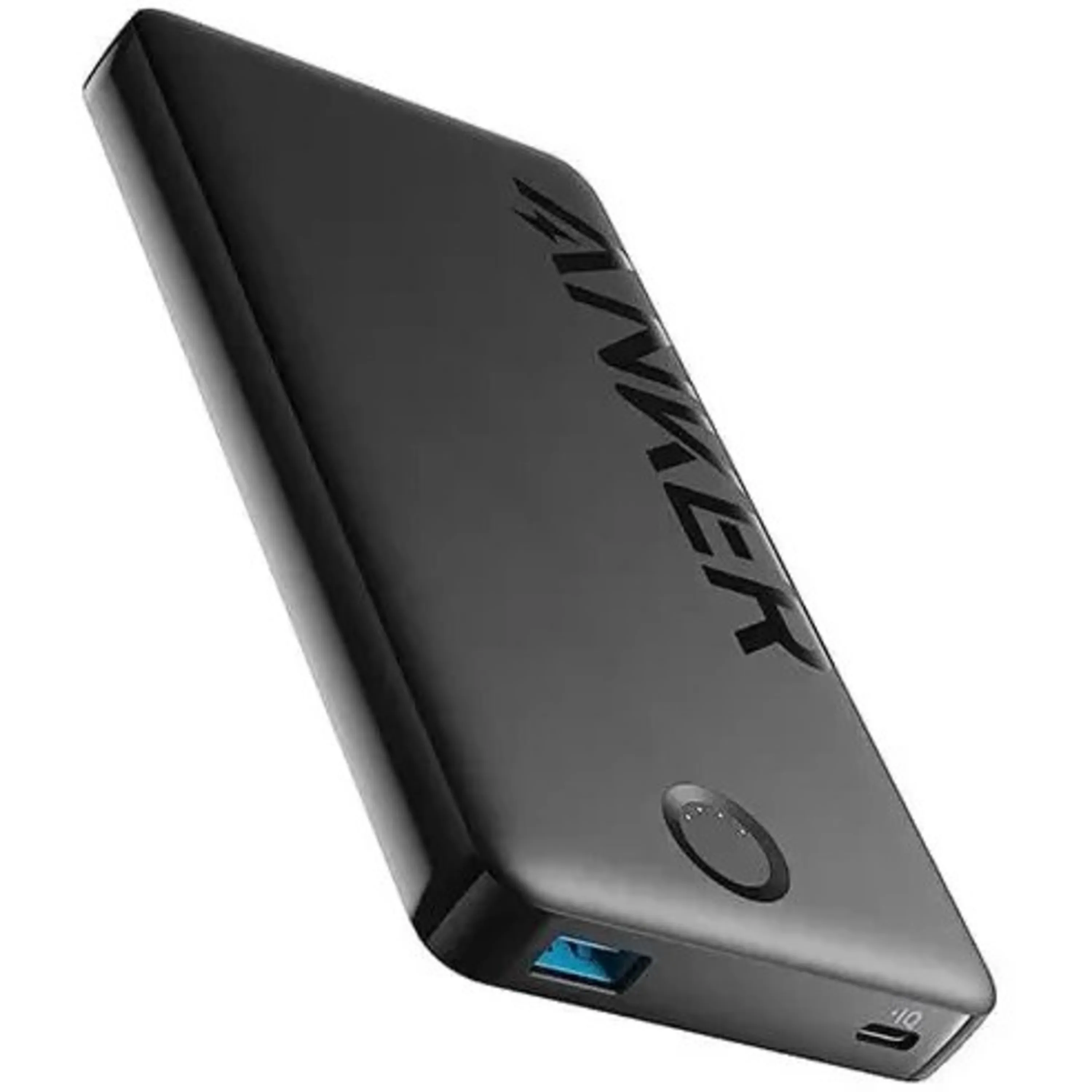 پاوربانک انکر مدل A1334 نمای جلویی با ظرفیت 10000 میلی آمپر