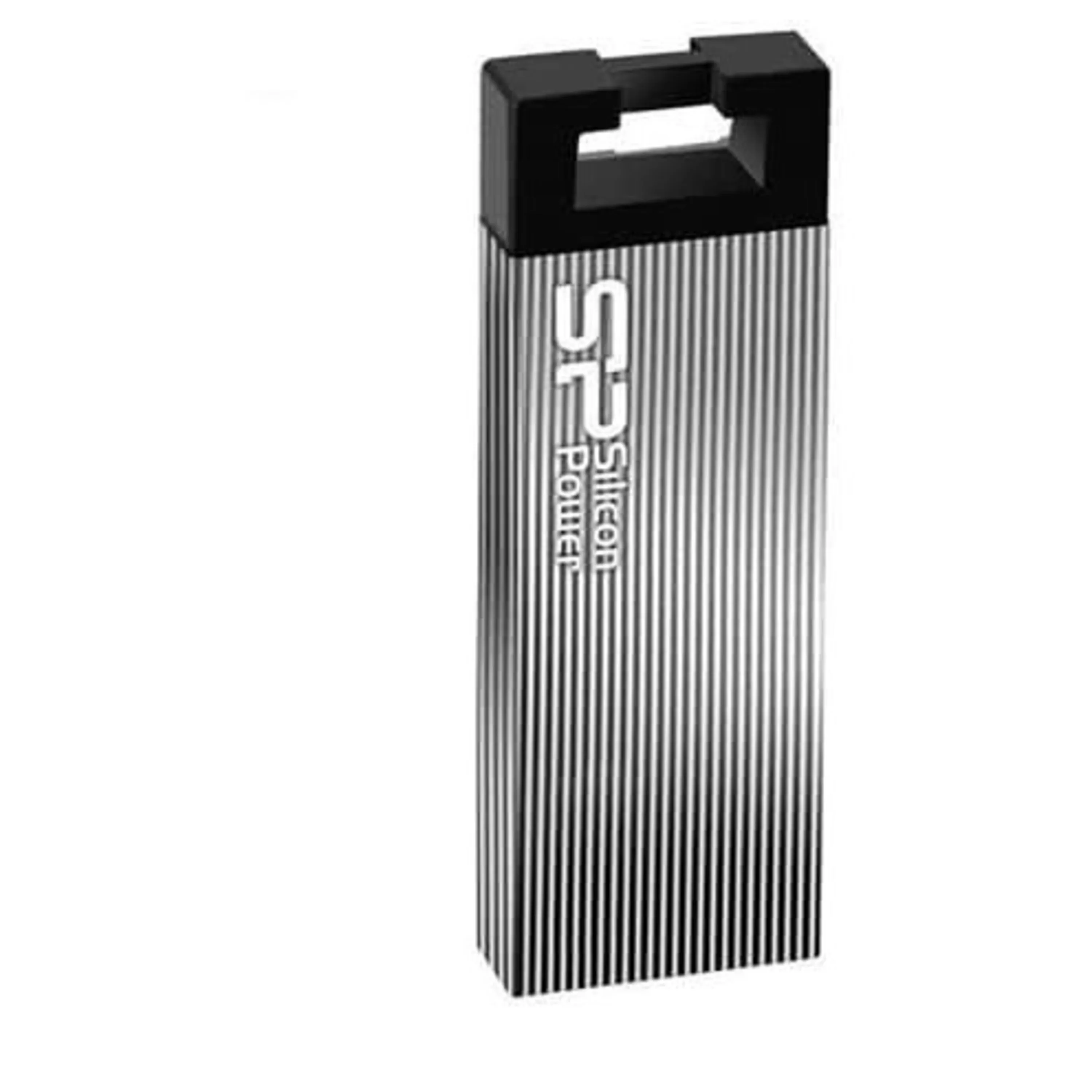 نمای جلویی فلش مموری فلزی سیلیکون پاور Touch 835 ظرفیت 32 گیگابایت