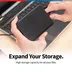 جعبه و بسته بندی هارد اکسترنال توشیبا مدل Canvio Basics 1TB