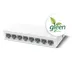 نمای نزدیک پورت های هاب سوییچ 8 پورت TP-Link مدل LS1008
