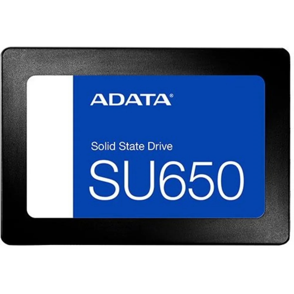 تصویر جلویی SSD ای دیتا SU650 با ظرفیت 256 گیگابایت