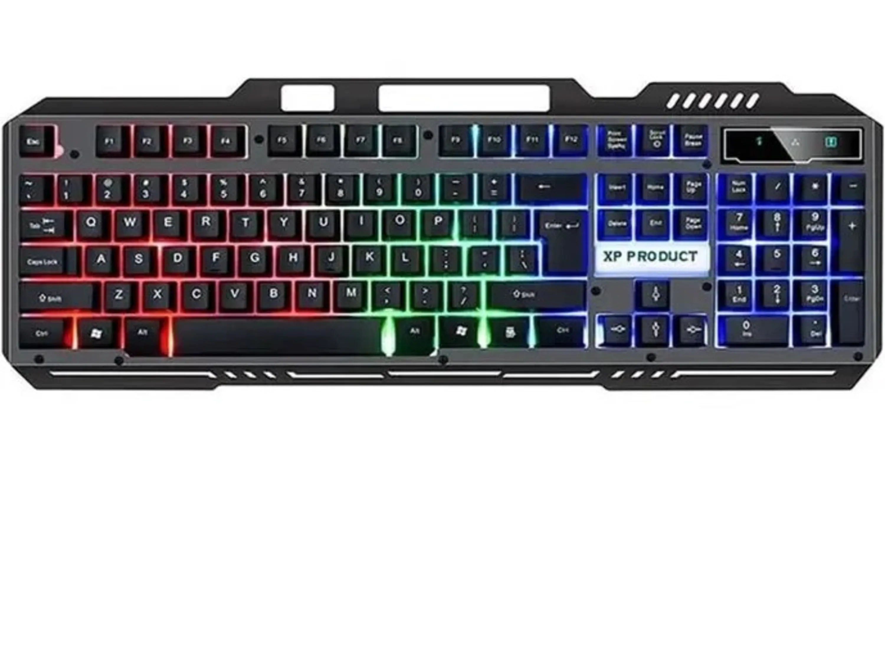 نمای جلویی کیبورد XP 11200 RGB با نورپردازی