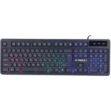 کیبورد XP مدل 11800N نمای جلویی با نور RGB