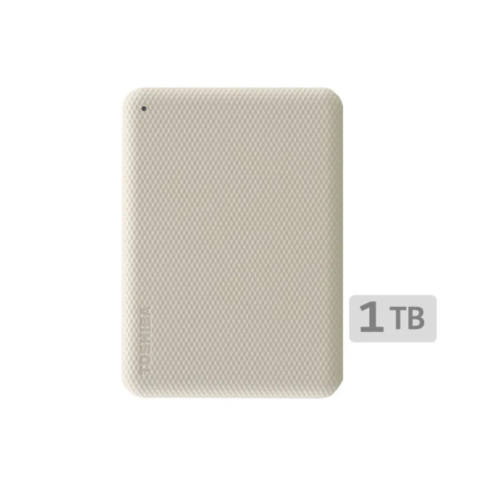نمای جلویی هارد اکسترنال Toshiba Canvio Advance 1 ترابایت