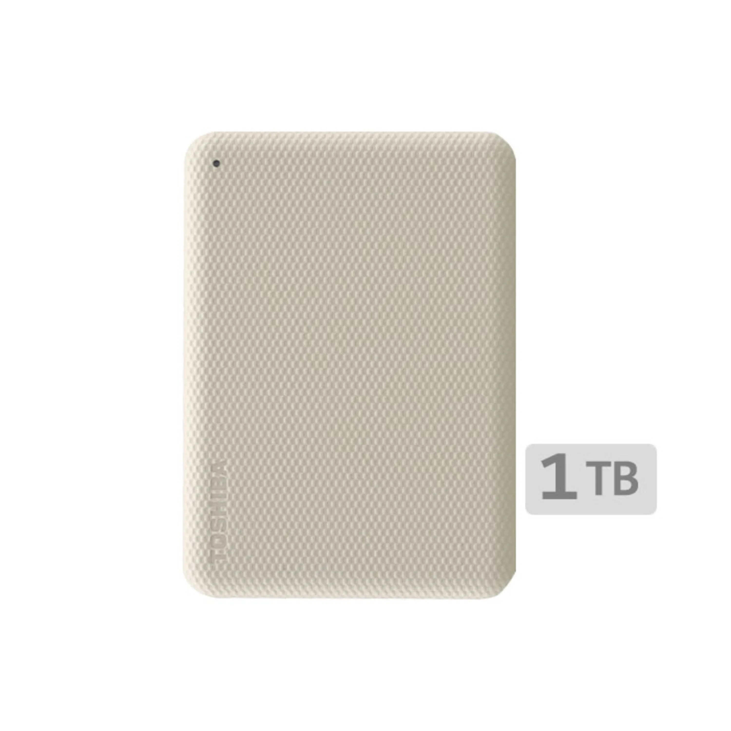 نمای جلویی هارد اکسترنال Toshiba Canvio Advance 1 ترابایت