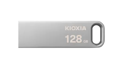نمای جلوی فلش Kioxia U366 با بدنه فلزی
