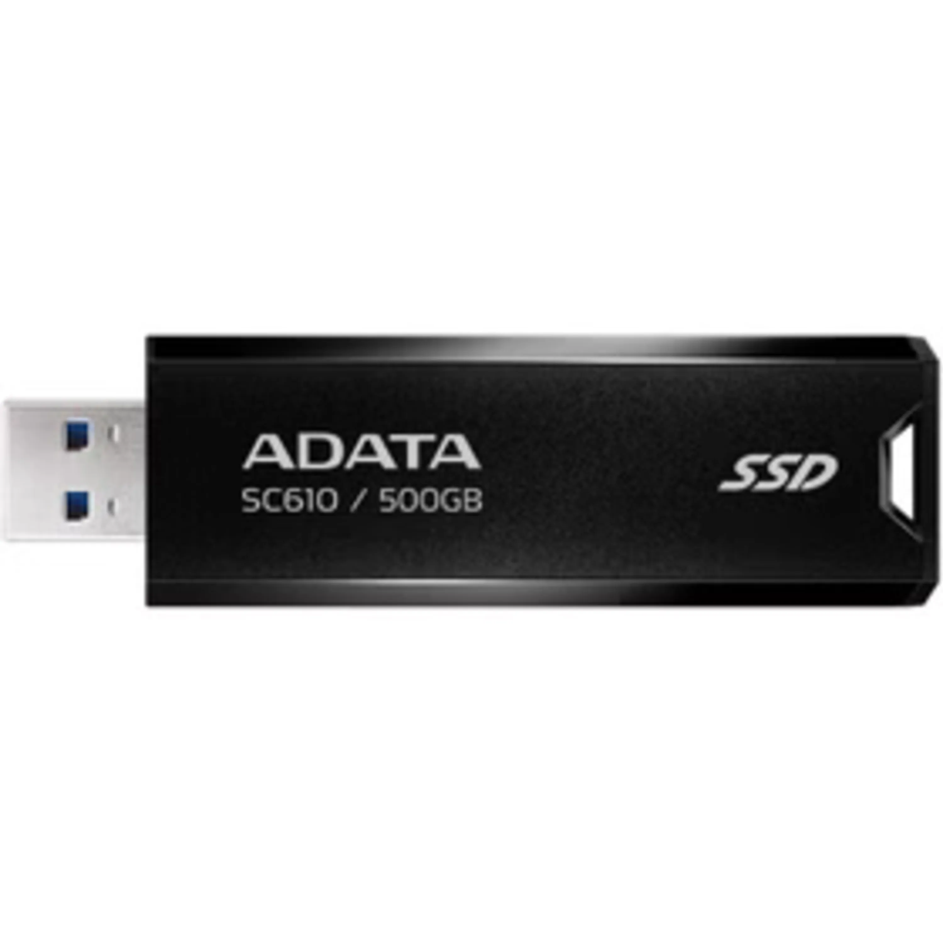 نمای جلویی حافظه SSD اکسترنال ای دیتا SC610 500G
