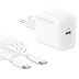 شارژر 20 وات انکر سه پین با کابل USB-C