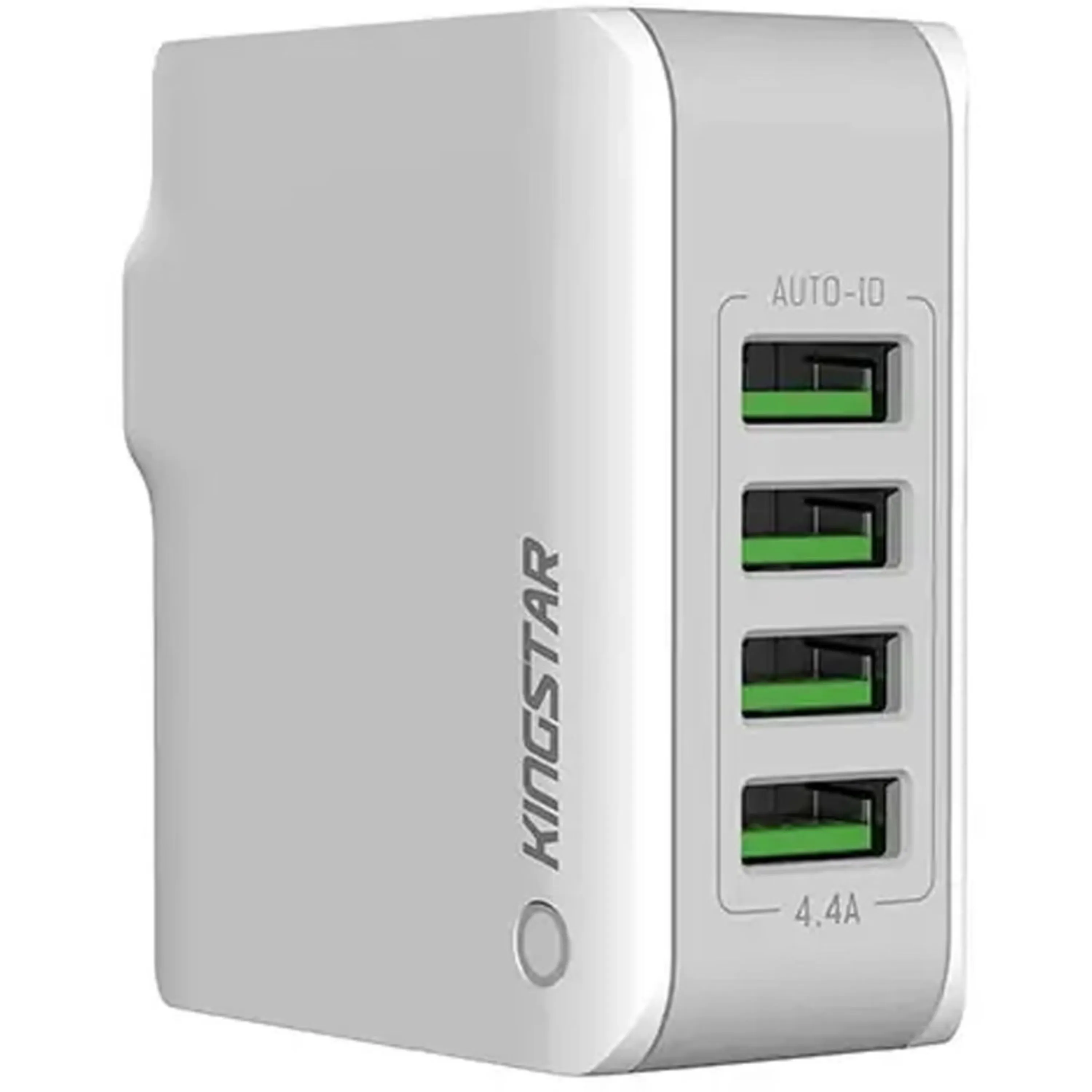 شارژر دیواری Kingstar KW169 با 4 پورت USB - نمای جلو