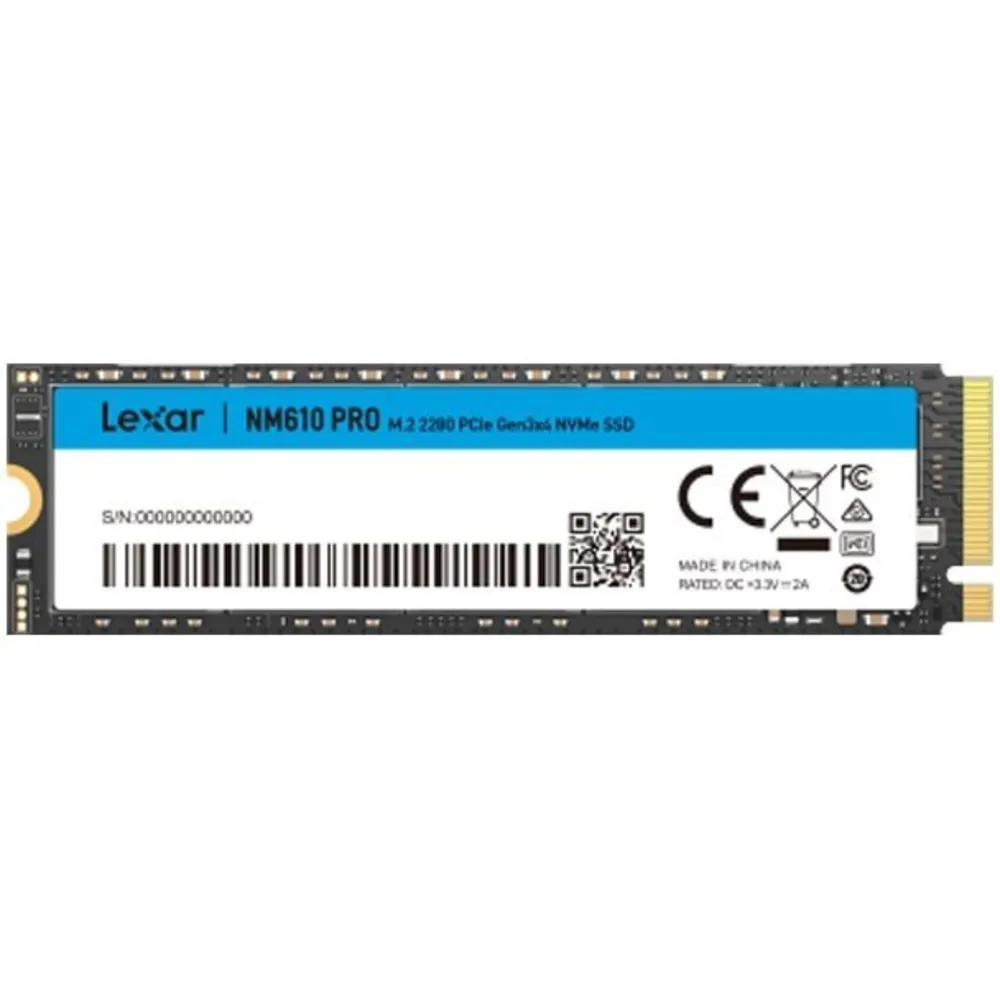 SSD لکسار Lexar NM610 PRO 1TB نمای جلو