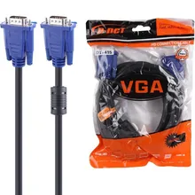 کابل VGA دی نت DT-415 طول 3 متر نمای جلو