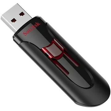 فلش سن دیسک CZ600 ظرفیت 128 گیگابایت نمای جلو
