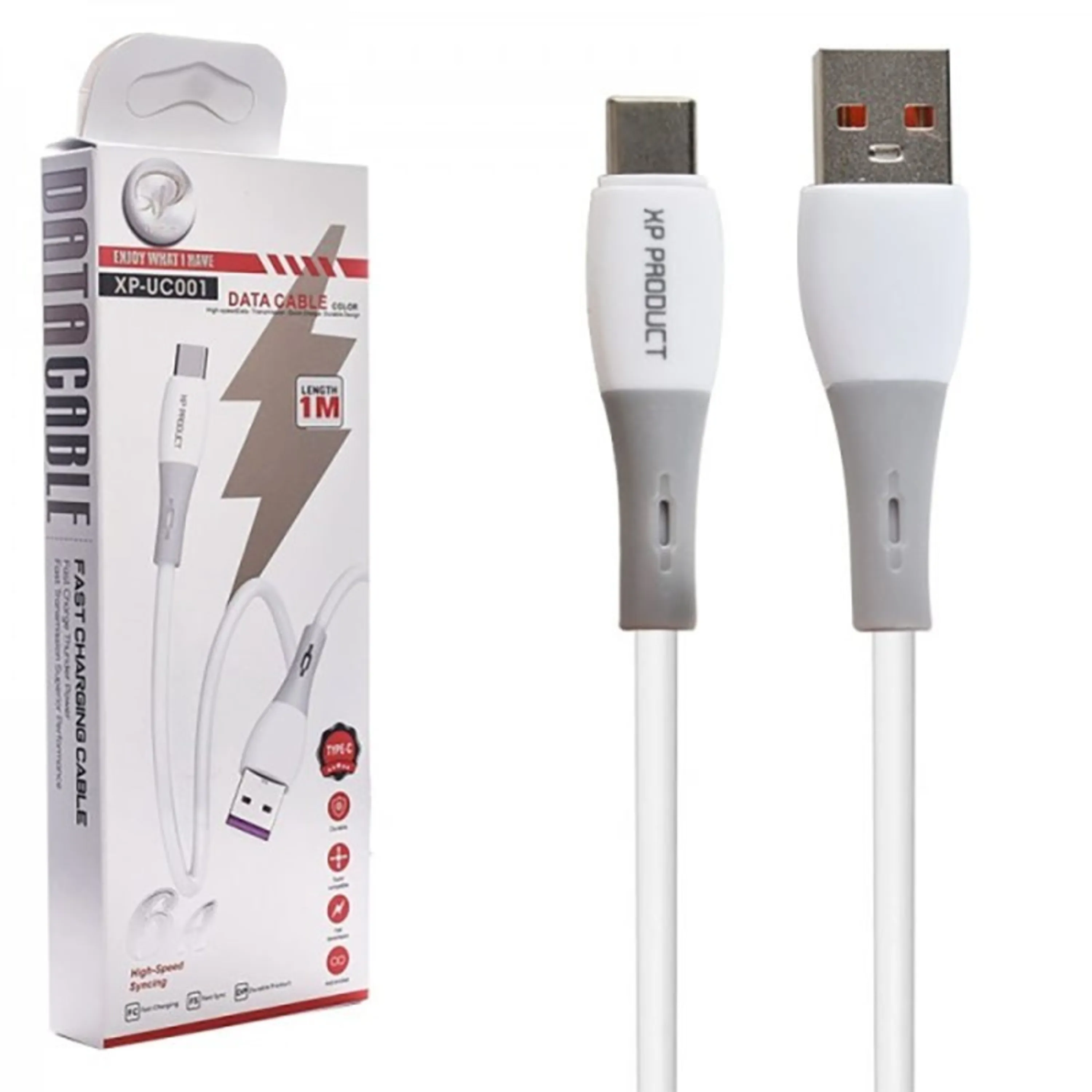 نمای کلی کابل XP مدل UC001 با درگاه Type-C