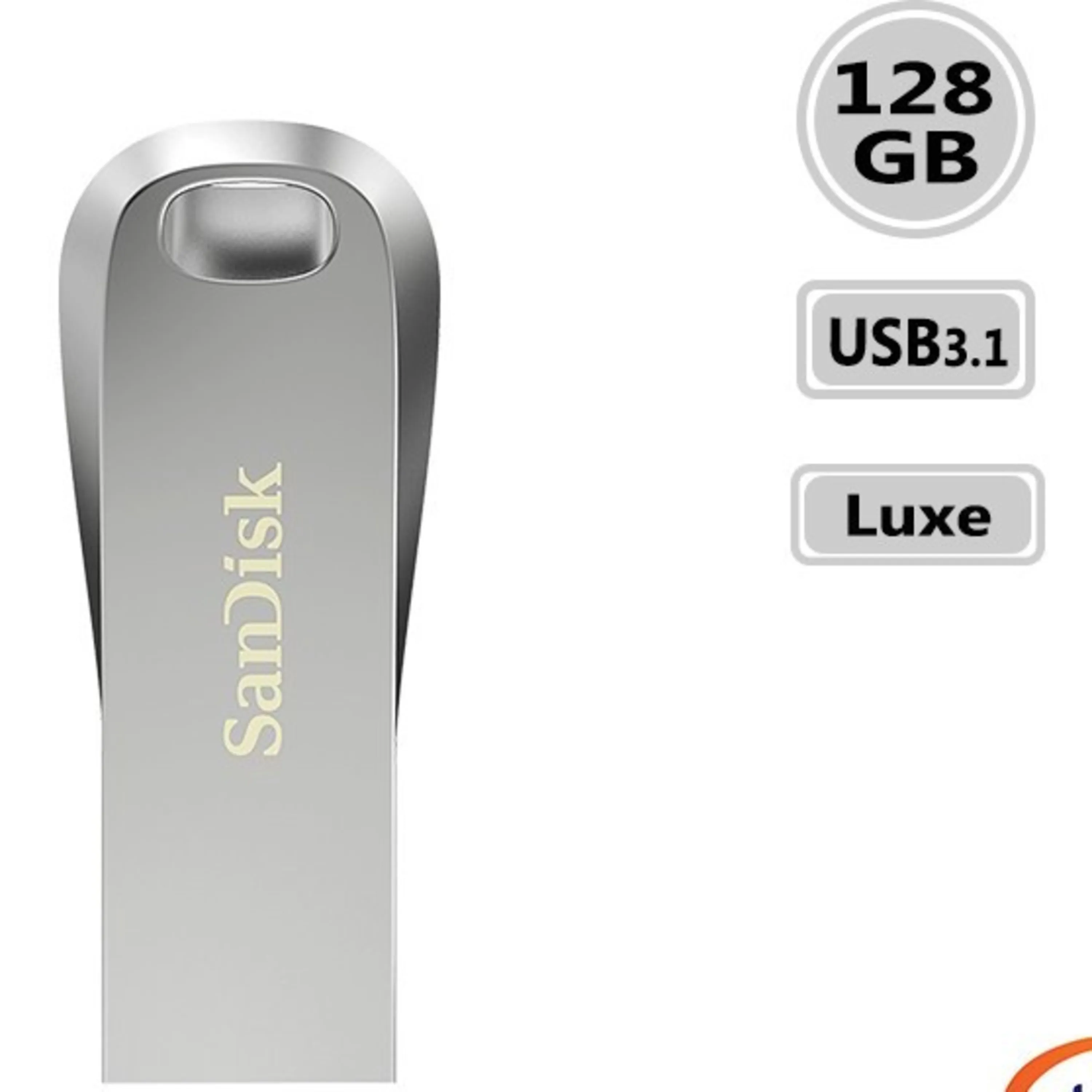 فلش مموری SanDisk Ultra Luxe نمای جلو