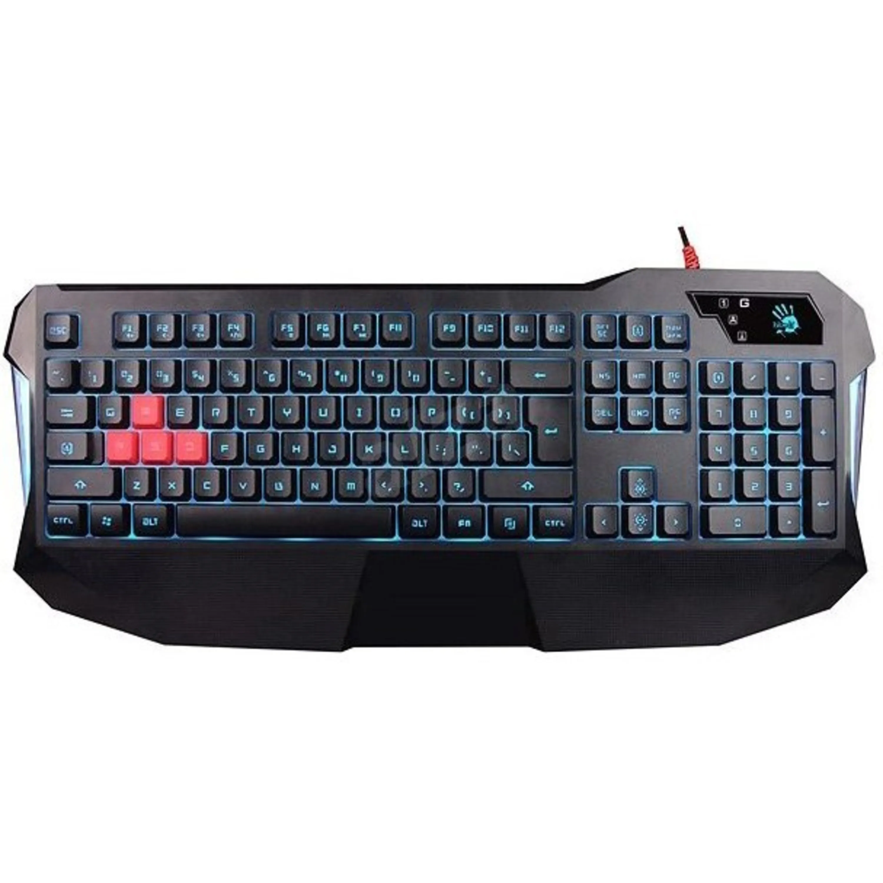 کیبورد گیمینگ ای فورتک B130 نمای جلو