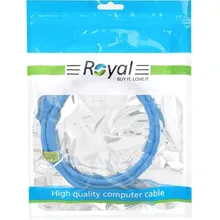 کابل شبکه Cat5 رویال 1 متری با کیفیت بالا