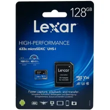کارت حافظه لکسار 633X 128GB MicroSDXC