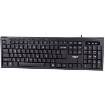 کیبورد Royal RK320 ممبران نمای بالا