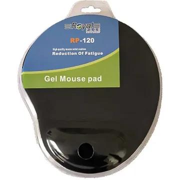 ماوس پد طبی رویال RP120 با پد مچ ژله ای – نمای روبه رو