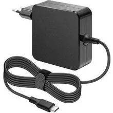 عکس شارژر لپ تاپ لنوو Type-C مربعی 65 وات