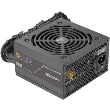 نمای جلوی پاور Green GP550A-ECO D 550W Green GP550A-ECO D 550W front view