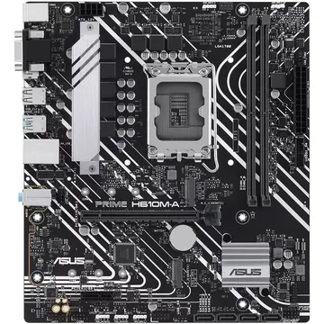 نمای کامل مادربرد ایسوس مدل PRIME H610M-A DDR5