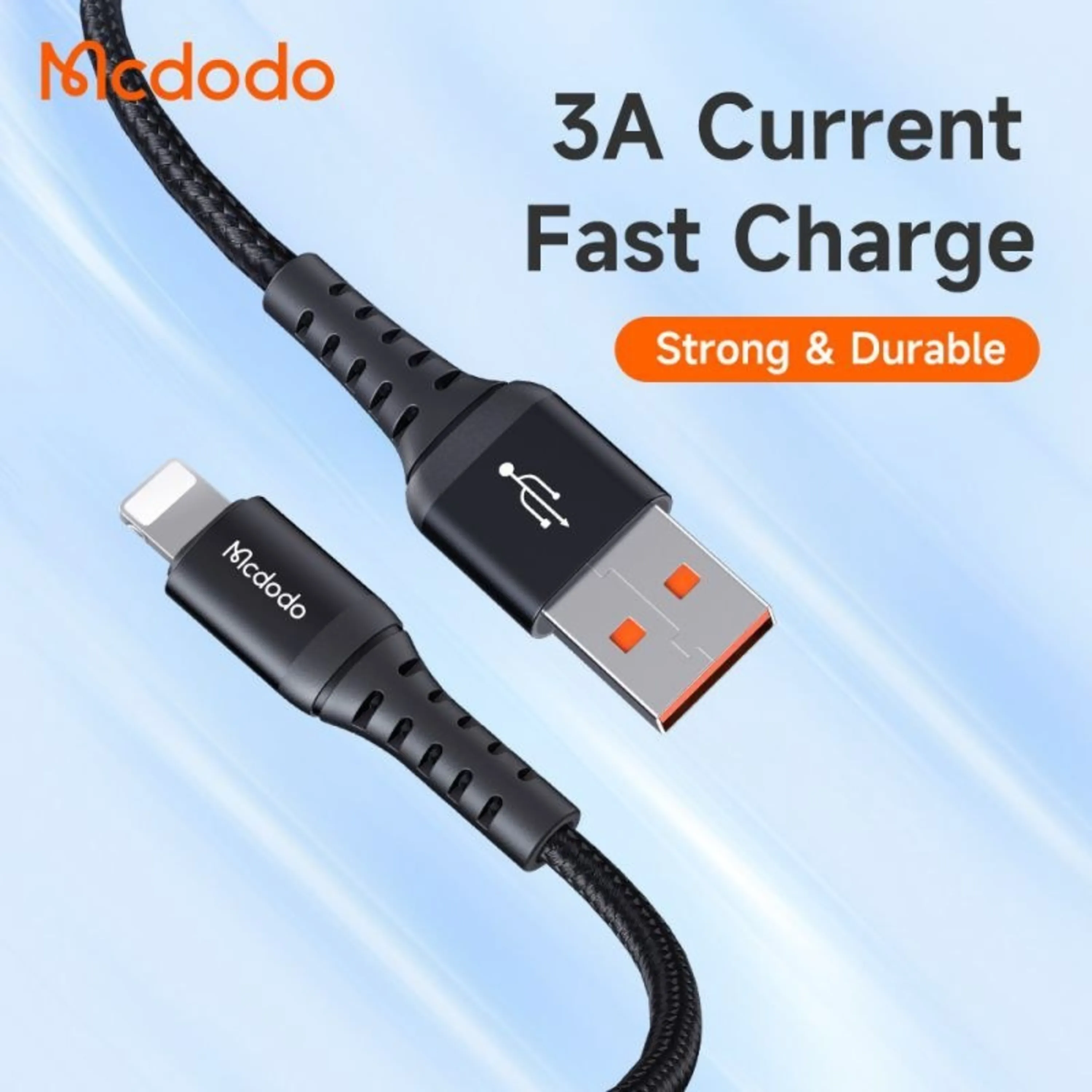 ALT: کابل شارژ لایتنینگ مک دودو CA‑2263 طول 3 متر