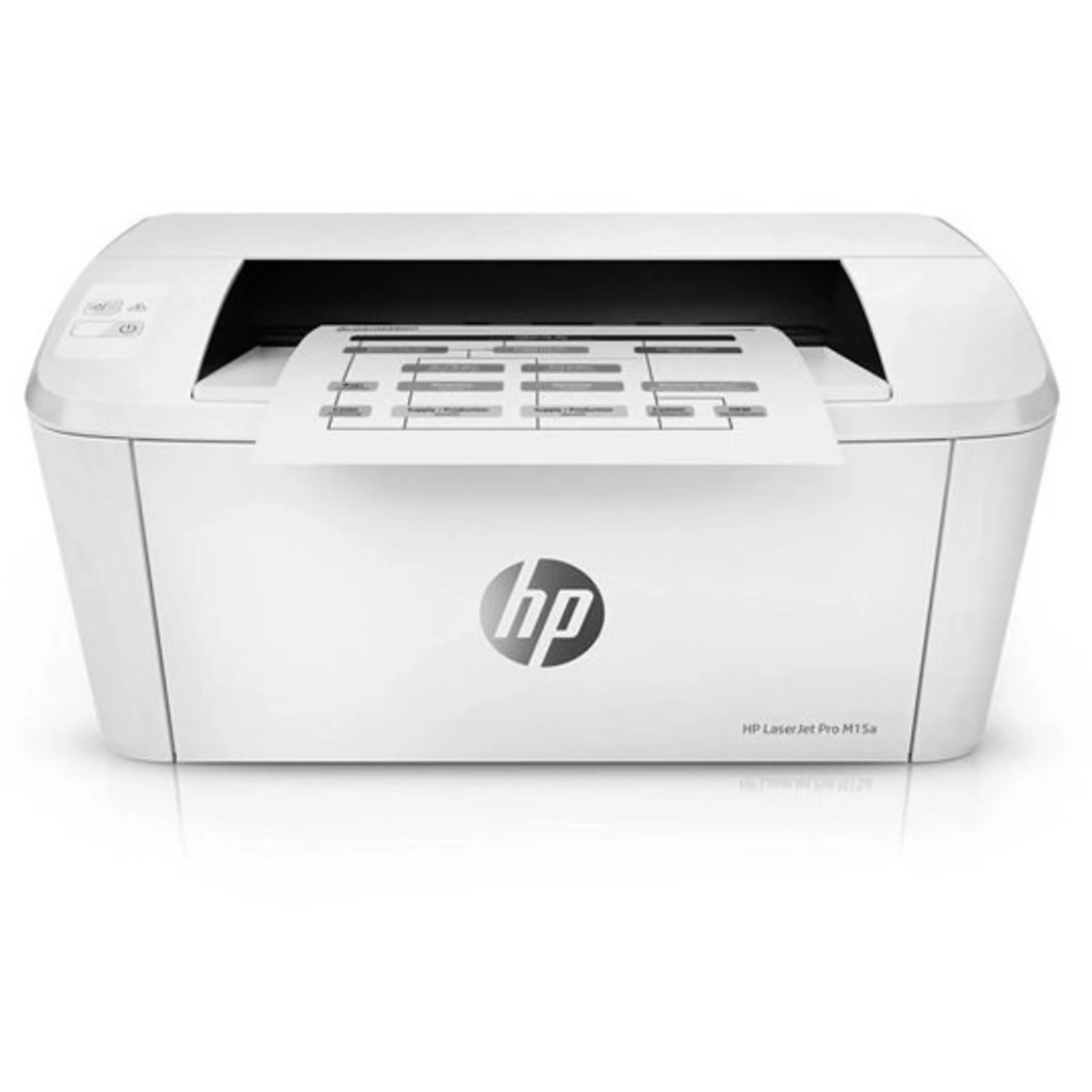 نمای روبروی پرینتر لیزری اچ پی مدل HP M15A