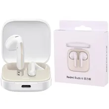 تصویر اصلی هدفون بی سیم Xiaomi Redmi Buds 6 با طراحی مدرن و کیس شارژ