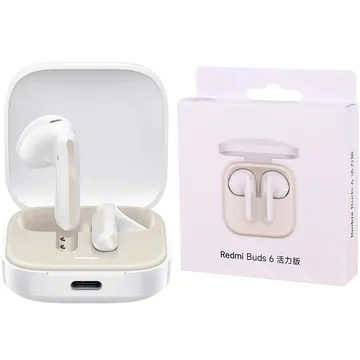 تصویر اصلی هدفون بی سیم Xiaomi Redmi Buds 6 با طراحی مدرن و کیس شارژ