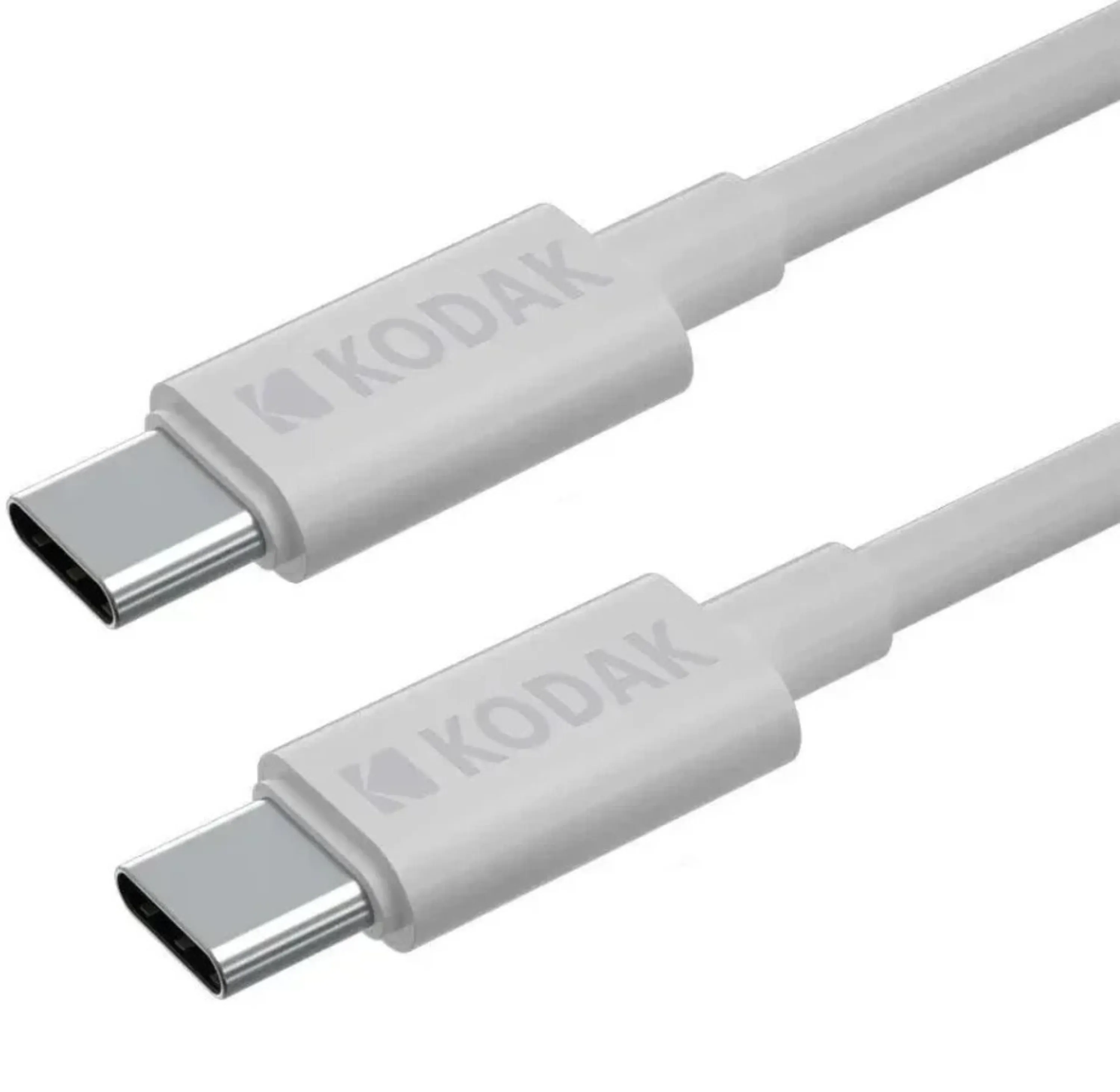 کابل USB‑C به USB‑C کداک سفید 1 متری