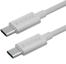 کابل USB‑C به USB‑C کداک سفید 1 متری