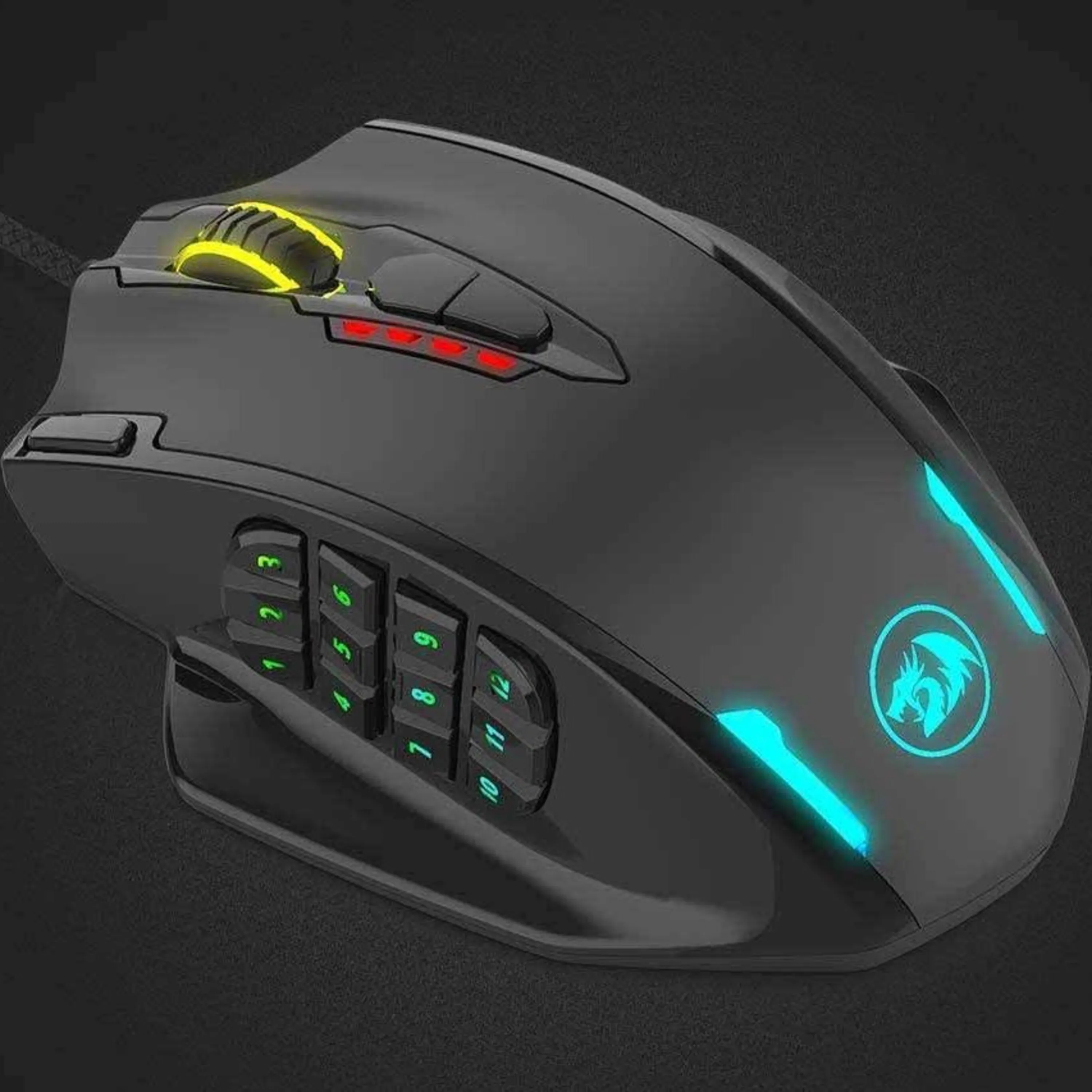 ALT: ماوس Redragon M908 با سیم و RGB