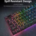 Title: نور RGB کیبورد ردراگون K552